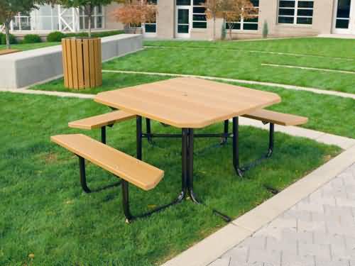 ADA Square Recycled Plastic Table
