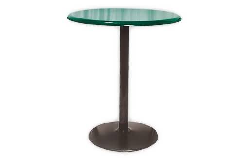 Classic Green Round Food Court Table