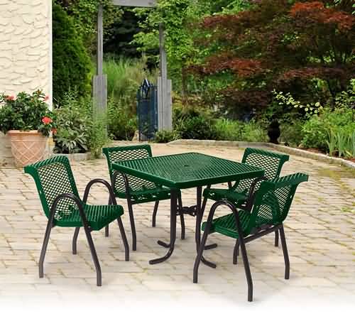 30in High Square Food Court Table