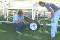 light duty 5 row wheel kit