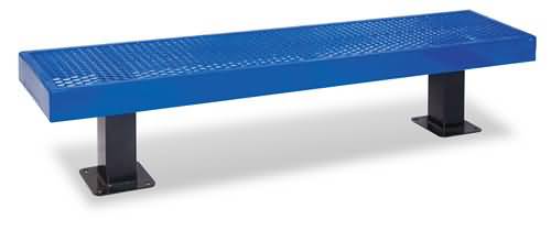 Stationary Mall Bench W/Out Back