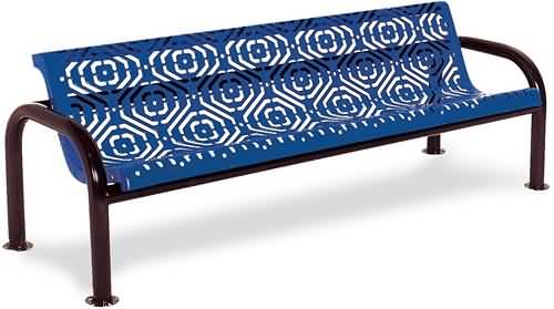 Stationary Contour Bench W/ Back