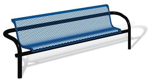 Double Pedestal Contour Bench
