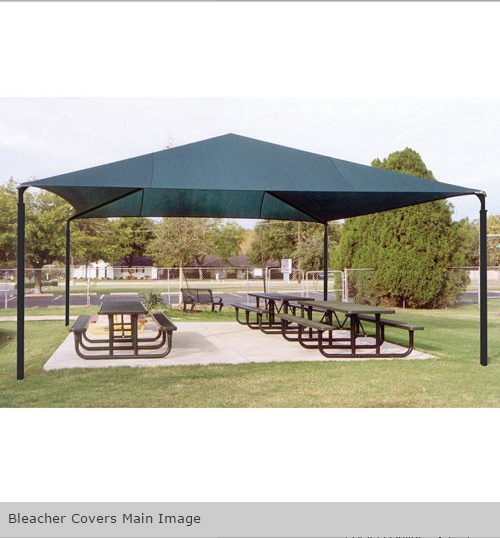 1100518 Standard Bleacher Covers 10ftH x 18ft x 27ft