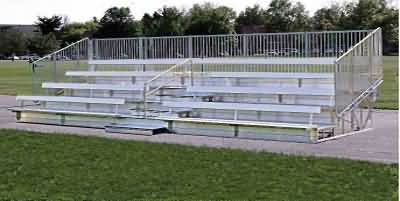 Closed Deck Bleachers