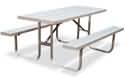 aluminum picnic table photo