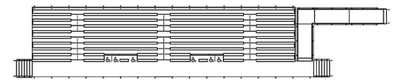 10 row elevated bleacher