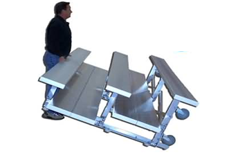 Pool Bleachers