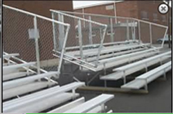 double footplank bleachers