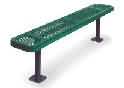 thermoplastic coated bench photo