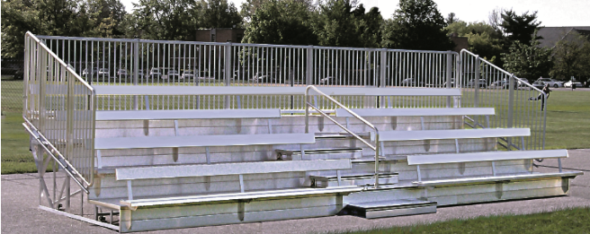 Closed Deck Bleachers
