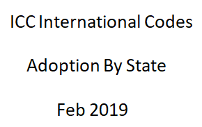 ICC Code Adoption by State