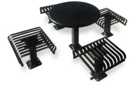 Hamilton Round Table with Seats