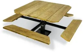 48in PEDESTAL TABLE