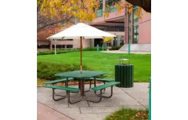 image of Traditional 48in Recycled Square Table