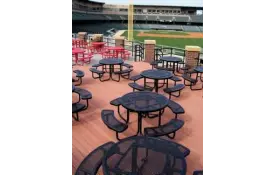 image of 358 Series Round Thermoplastic Picnic Table