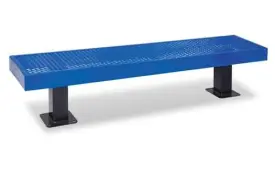 image of Stationary Mall Bench W/Out Back