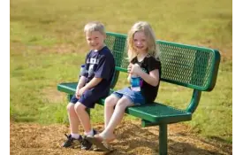 image of Classic Thermoplastic Bench with Back