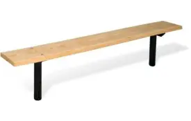 image of Traditional 6Ft  Wooden Bench Without Back