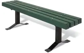 image of 952 series Wooden Bench Without Back