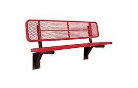 Wall Mount Metal Benches