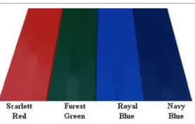 image of Color Seat Plank for (1) 6ft bench